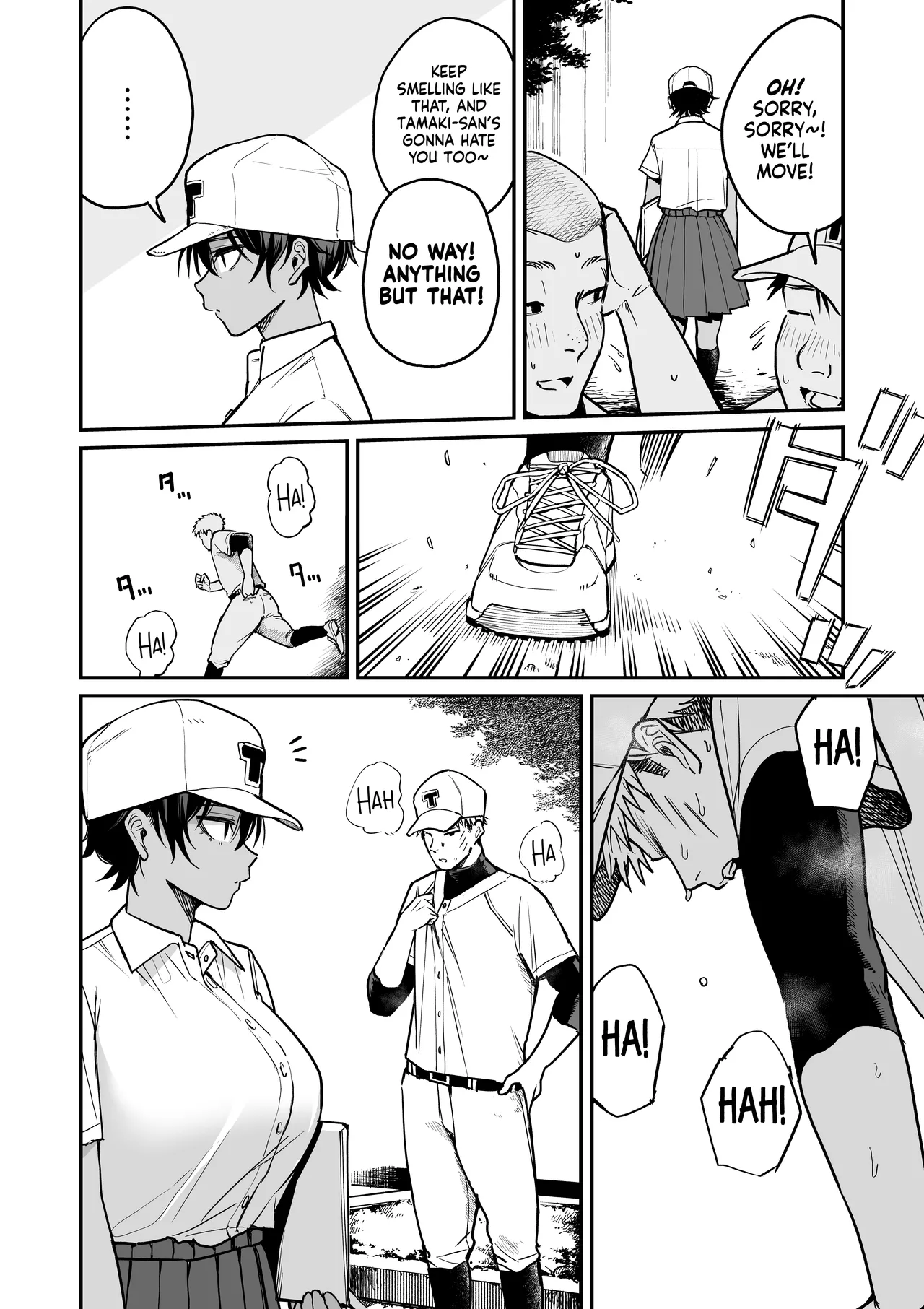 Hentai Manga Comic-I Found the Grumpy, Brown-Skinned Baseball Manager's Weakness-Read-53